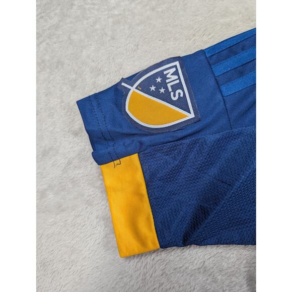 NWT 2015 Adidas MLS LA Galaxy Away Jersey Kit #8 Steven Gerrard Liverpool MEDIUM - Picture 6 of 11